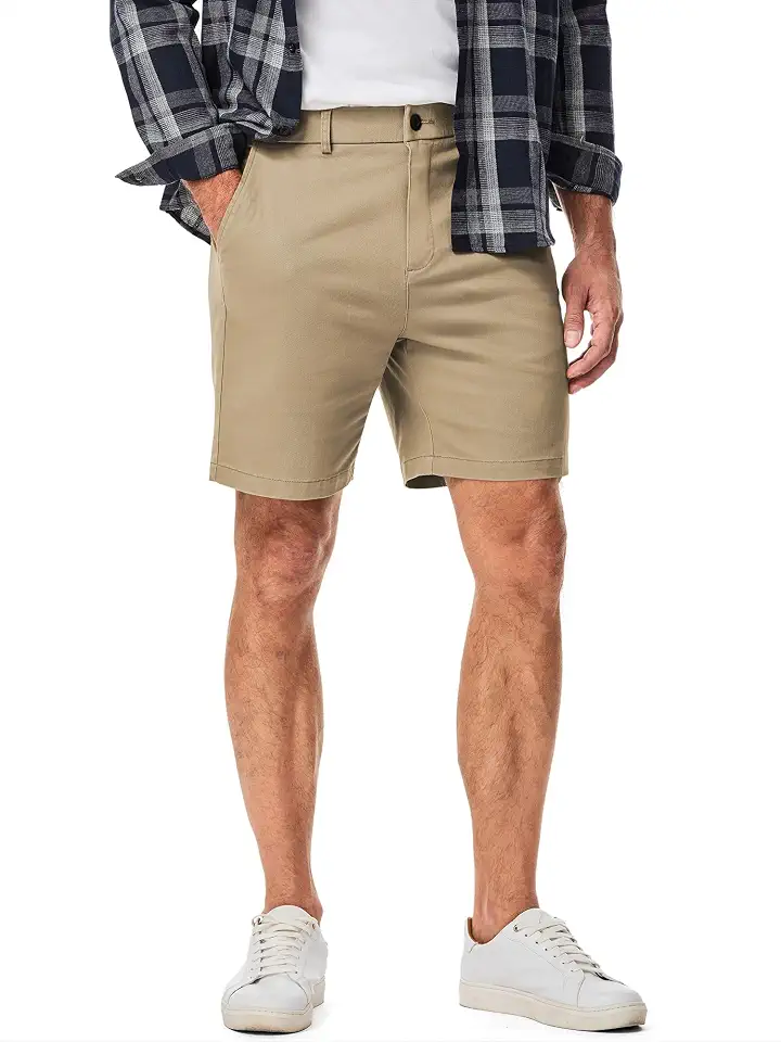 JMIERR Men's Classic-Fit 7" Chino Short