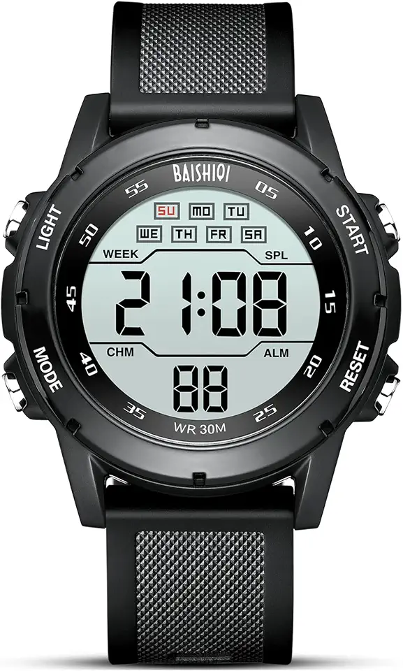 Mens Watches Digital Casual Sports Military Watches for Men