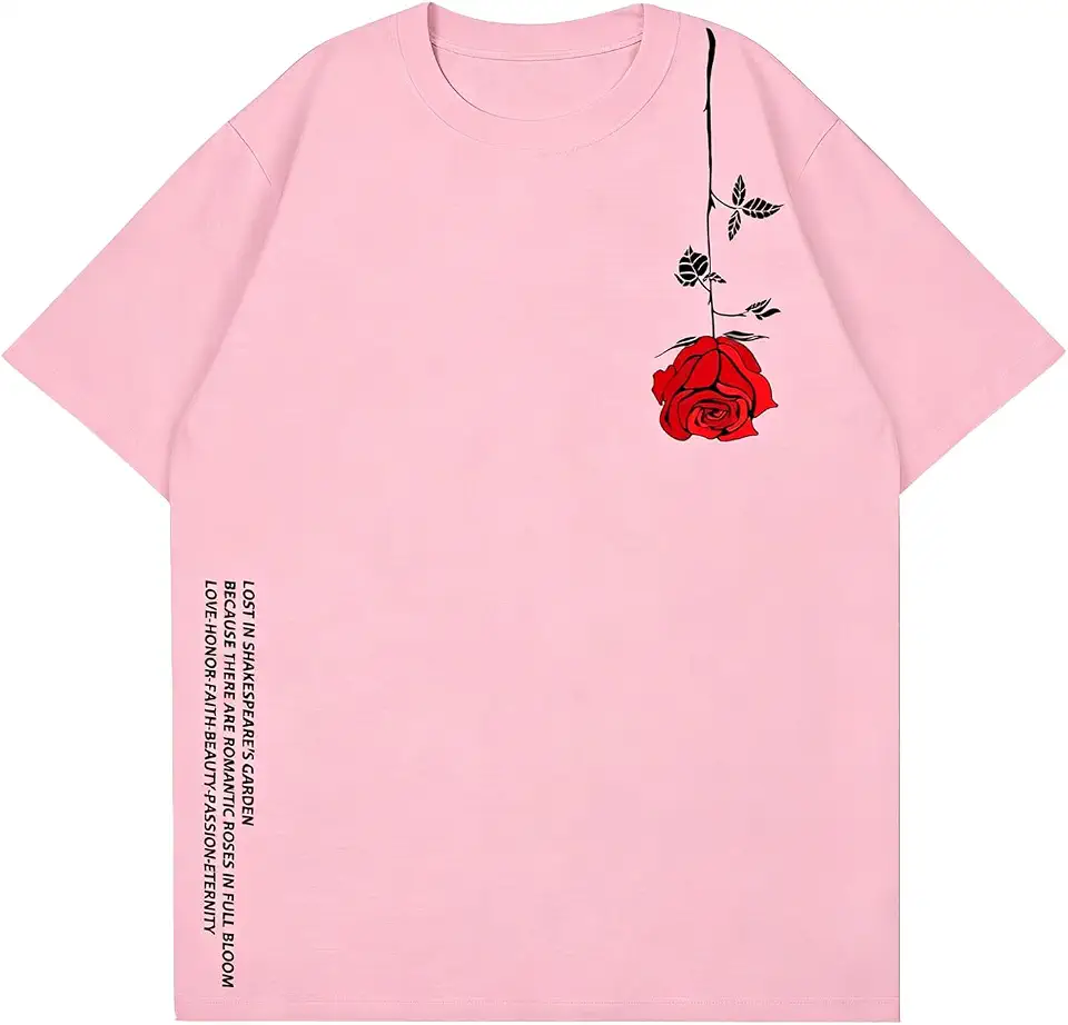 Mens Graphic Tees Oversized Creative Graffiti Short Sleeve Shirts Summer Casual Rapper Streetwear Y2k Tops Tshirt