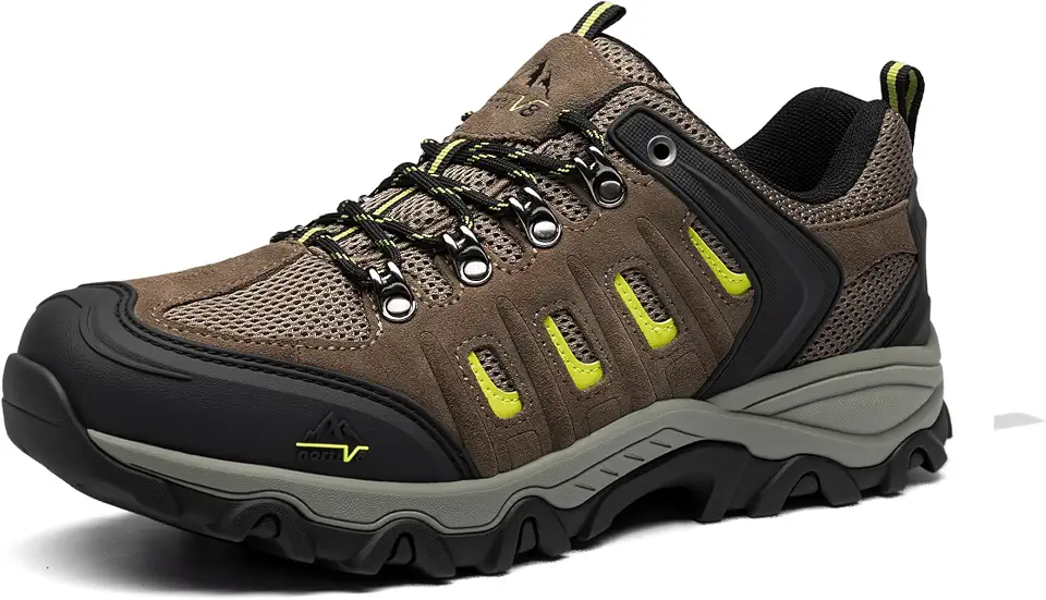 Men's Brown Suede Hiking Shoes