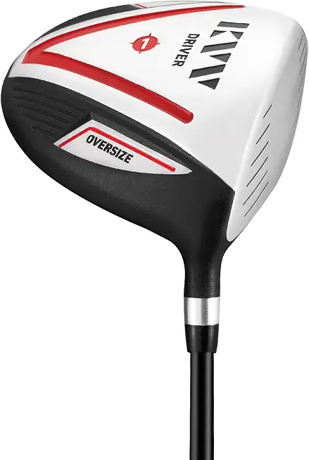 Global Recycled Standard KVV Golf Drivers for Men, Graphite Shaft, Large Sweet Spot, Right Hand with Head Covers