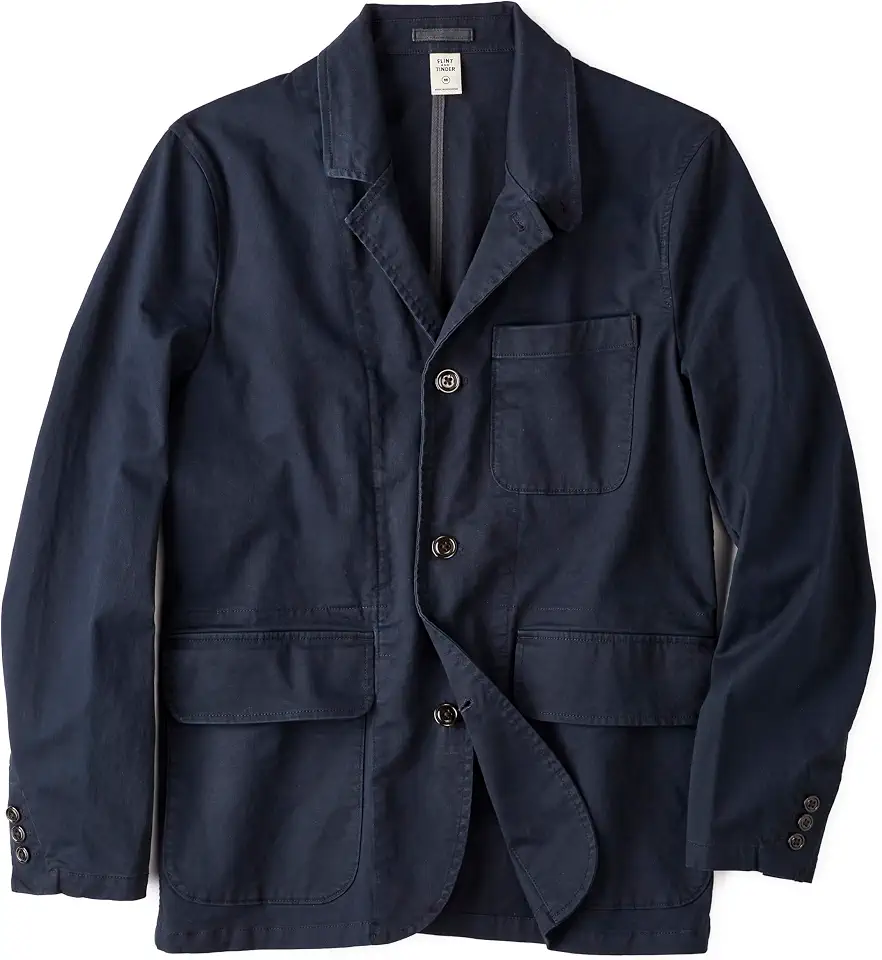 Huckberry Flint and Tinder 365 Utility Blazer, Mens Sports Coat, Casual Blazer