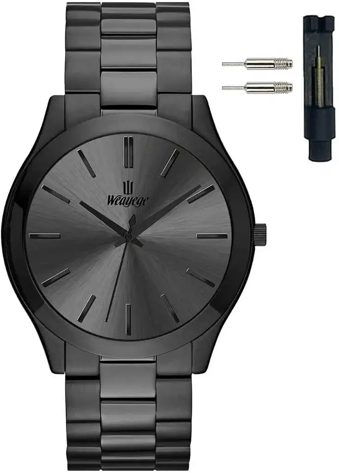 Men's Minimalist Stainless Steel Watch