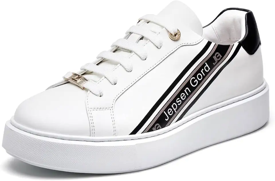 Men's Leather Dress Sneakers with XL Extralight Sole