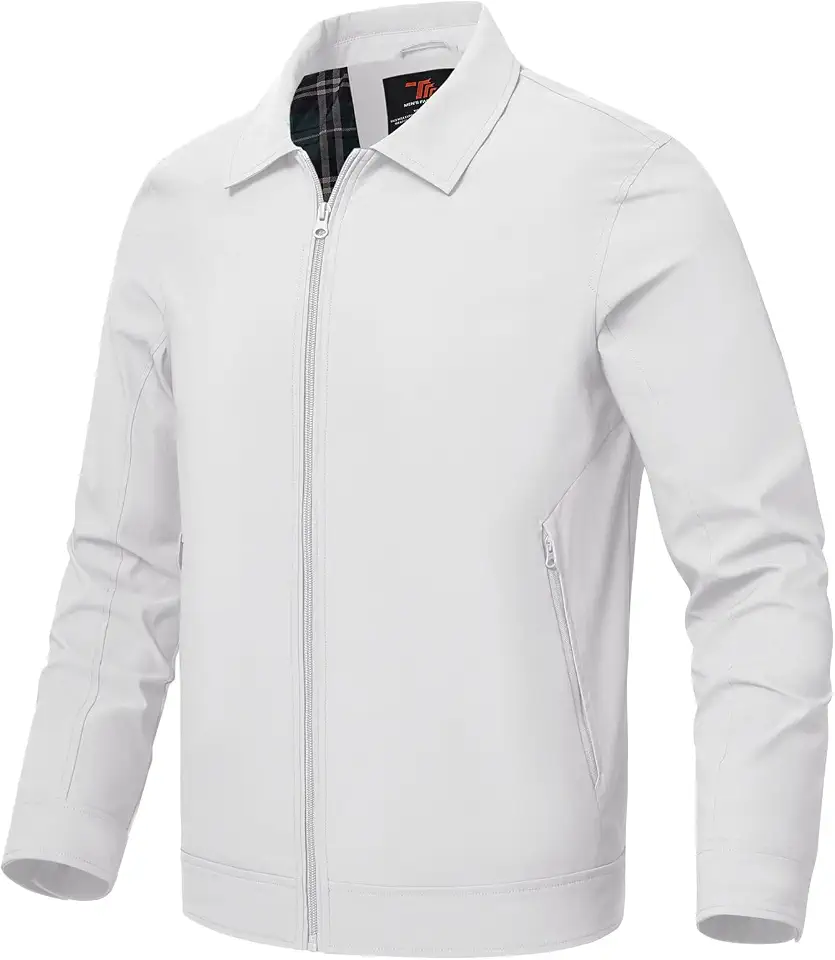 Rdruko Men's Light Jackets Windbreaker Lightweight Jacket