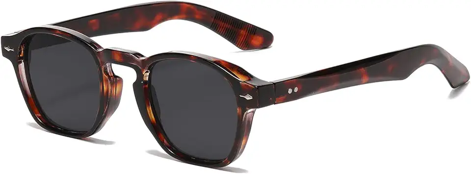 Men's Round Tortoiseshell Sunglasses