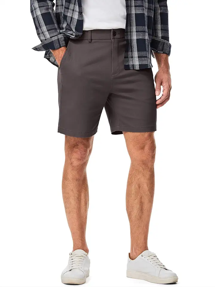 JMIERR Men's Classic-Fit 7" Chino Short