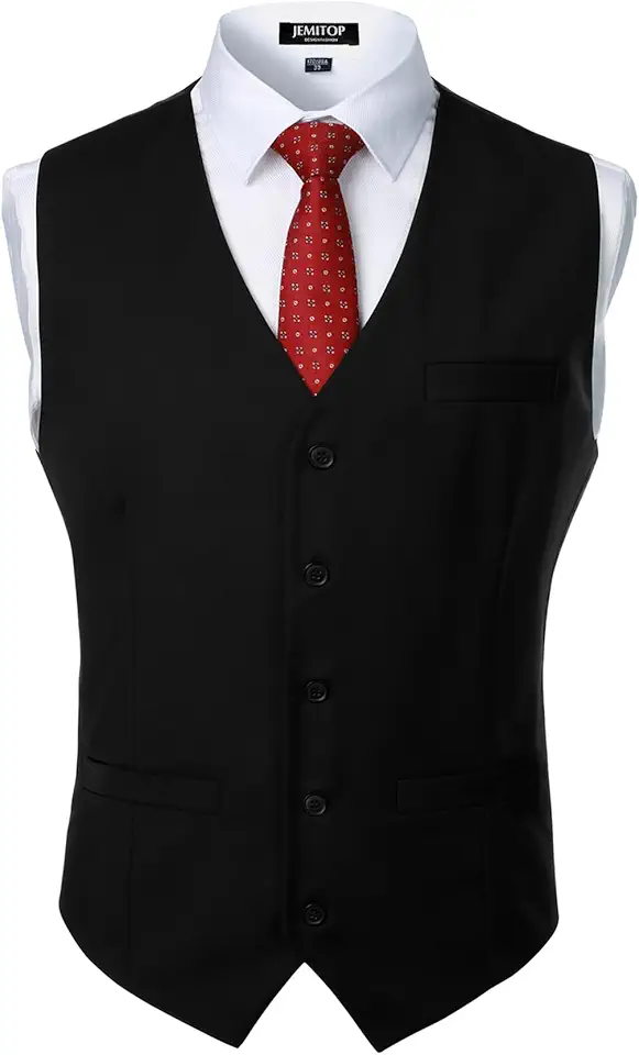 Men's Classic Slim Fit Formal Wedding Dress Vest