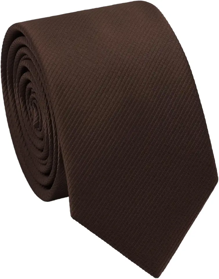 Adjustable Ties for Men, Mens Solid Color Necktie for Wedding Party Prom Celebration Banquet Graduation School