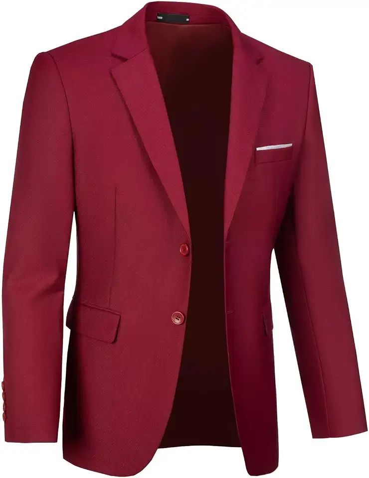 Global Recycled Standard Mens Suit Jackets Slim Fit Blazers Suit Separates Sport Coats Wedding Prom