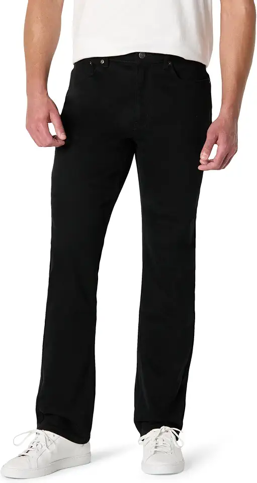 OEKO-TEX STANDARD 100 Amazon Essentials Men's Straight-Fit Jeans, Midweight Vintage Inspired Denim, Fitted Through Hip and Thigh