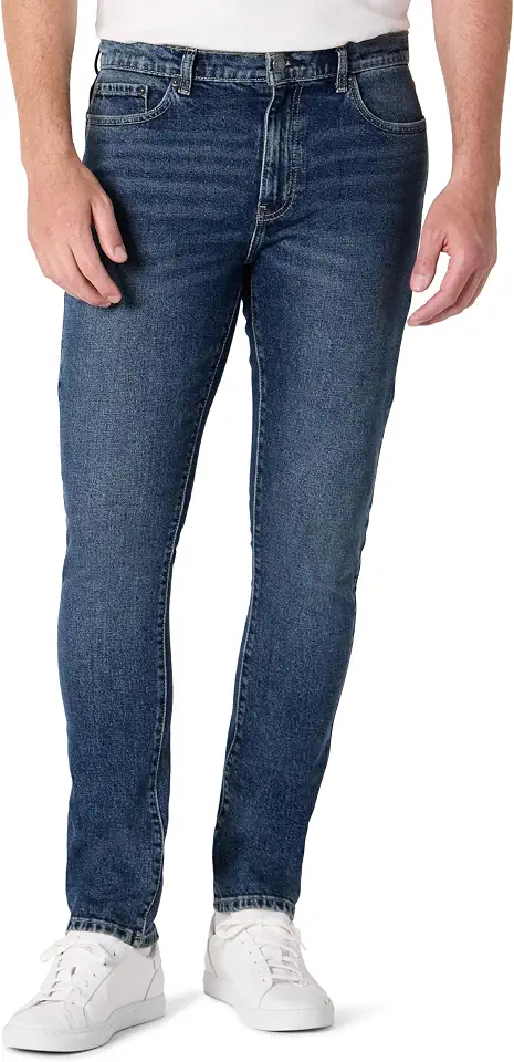 Men's Slim Fit Dark Indigo Jeans