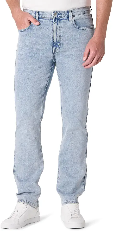 Amazon Essentials Men's Low Stretch Slim Straight Denim Jeans, Vintage Inspired