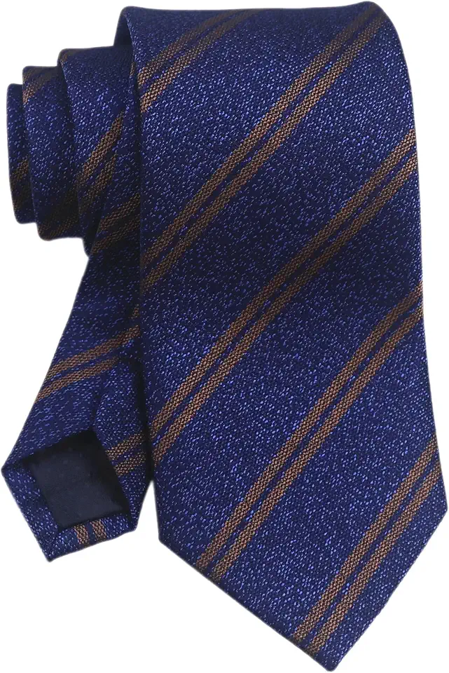 Men's Repp Stripe Silk Tie