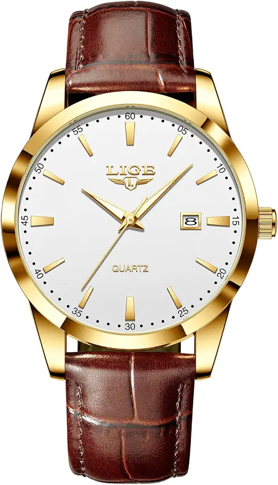 Men's Vintage Chronograph Leather Watch