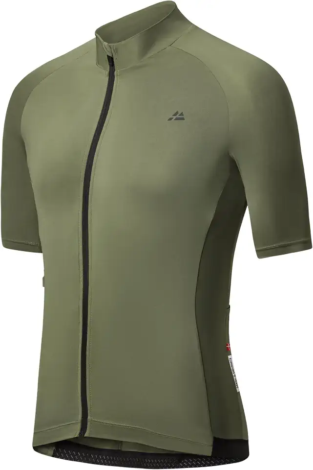 DANISH ENDURANCE Men's Short Sleeve Cycling Jersey, Breathable