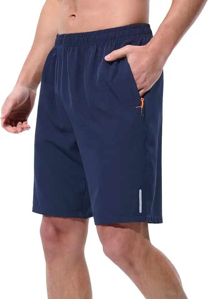 Men's Navy Blue Performance Tennis Shorts