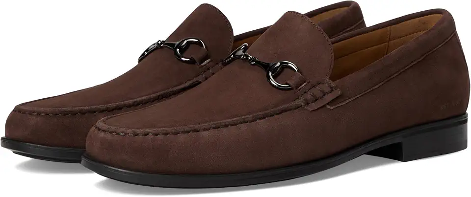 Johnston & Murphy Men's Harrison Bit Slip On Dress Shoe