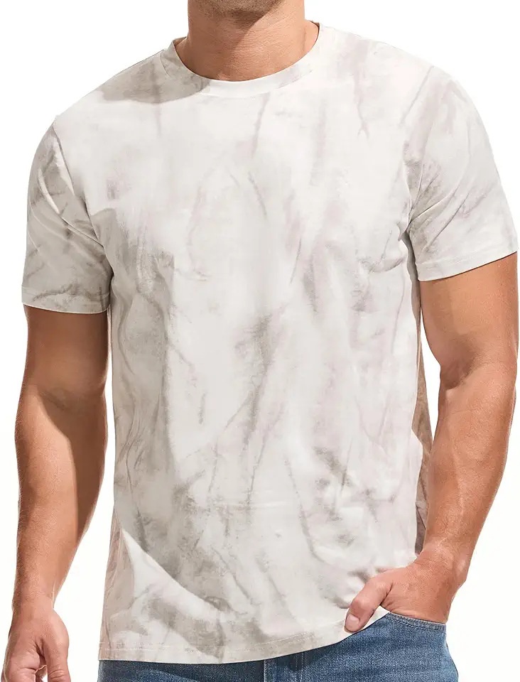 KLIEGOU Mens Hipster Hiphop Tees - Fashion Print T-Shirts