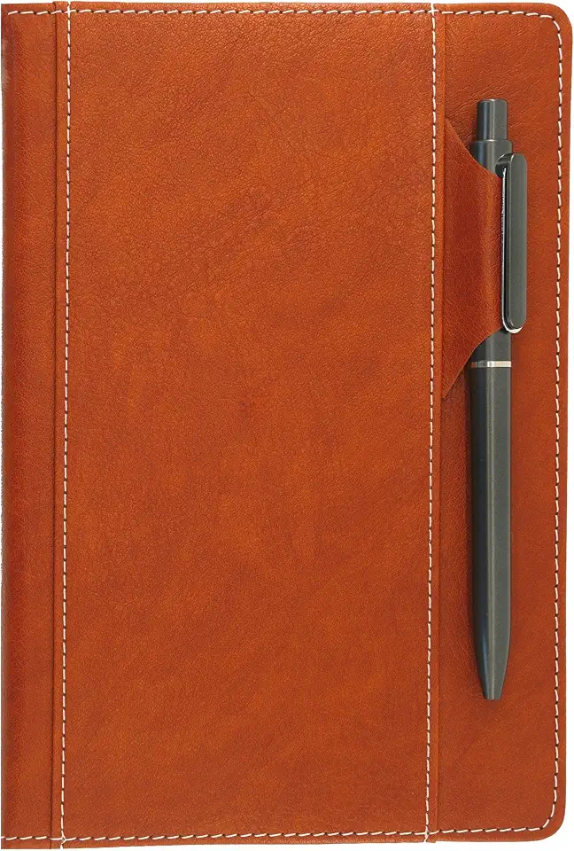 Executive Work Notebook for Men with Pen,Business Journal with Pen Holder.