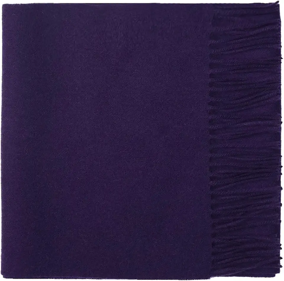 Shepherds Land 100% Lambswool Plain Scarf