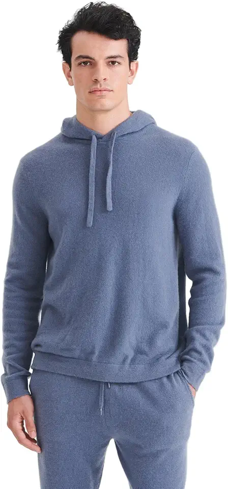 NAADAM Mens Signature Cashmere Hoodie