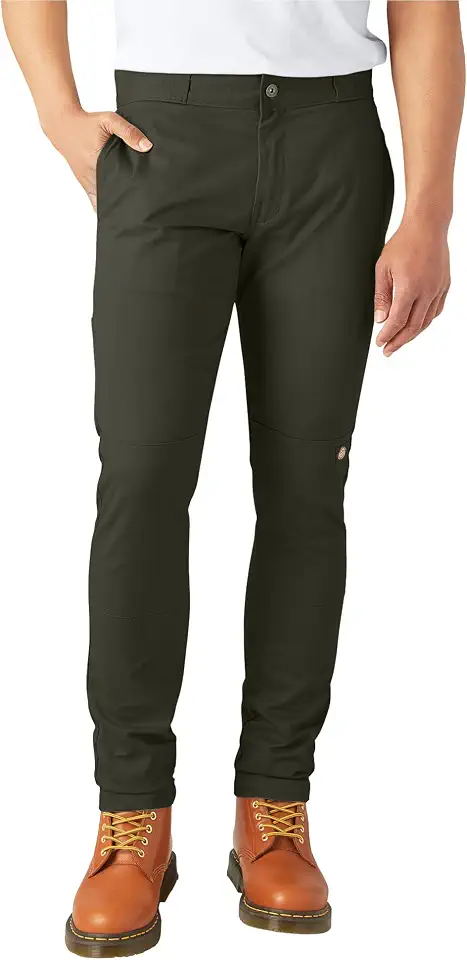 Dickies Flex Skinny Fit Double Knee Work Pants
