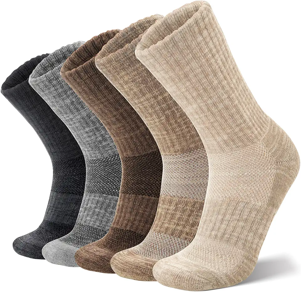 ANTSANG Merino Wool Hiking Socks, Maximum Breathability, for Men and Women