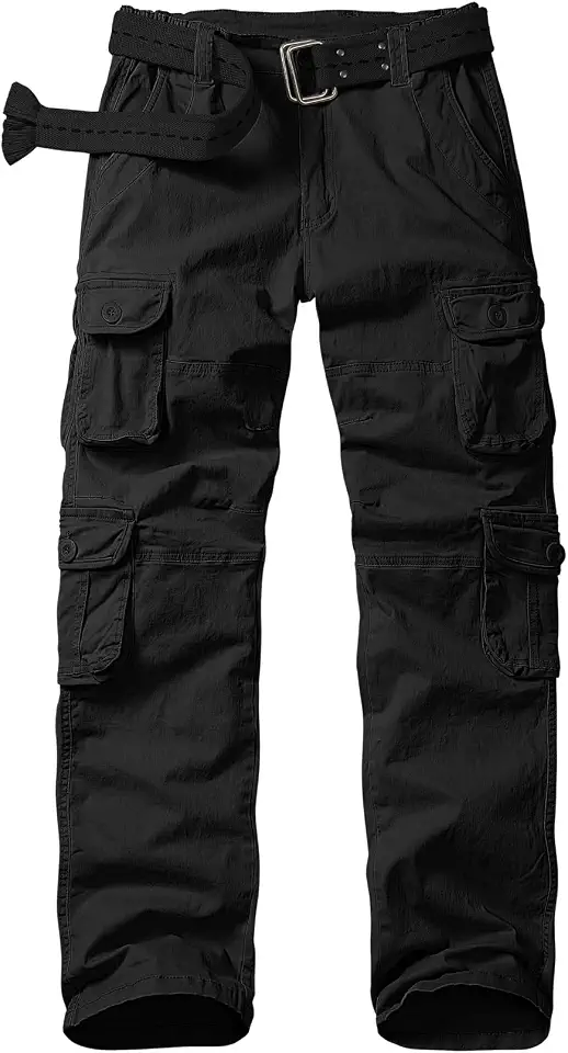 Men's Cargo Work Pants BDU Casual Military Tactical Army Combat