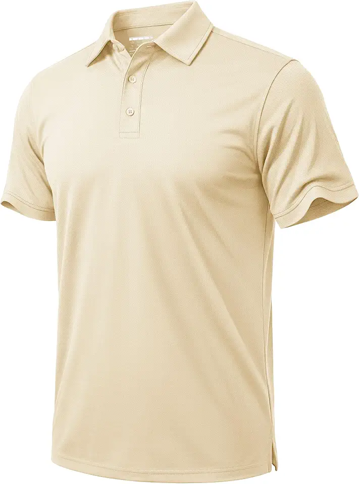 MAGNIVIT Men's Polo Shirt Short Sleeve Cotton Pique Golf Polo Shirts
