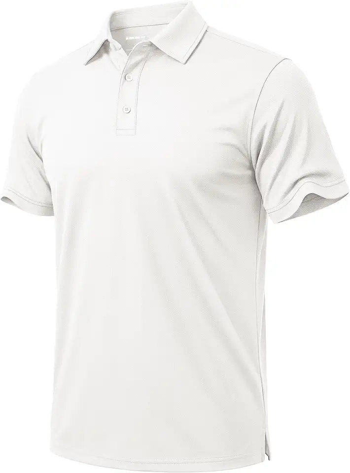 MAGNIVIT Men's Polo Shirt Short Sleeve Cotton Pique Golf Polo Shirts