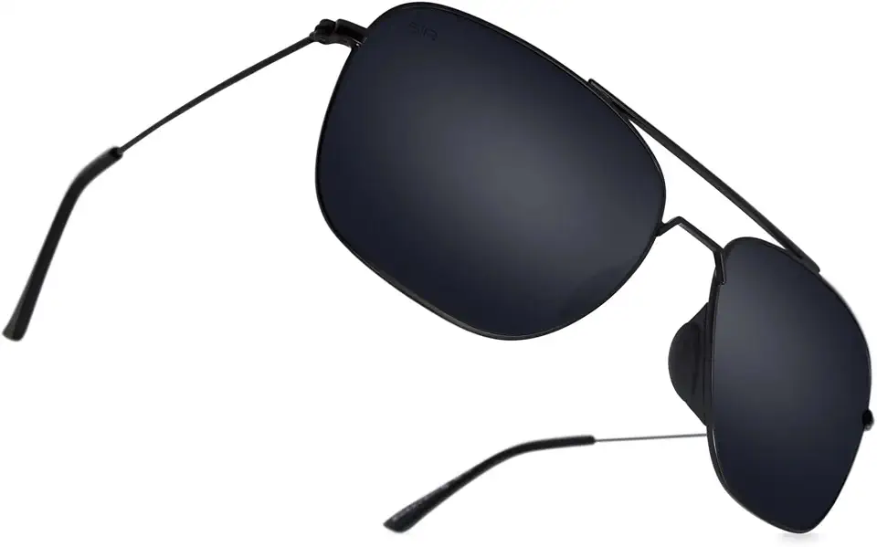 Shady Rays Navigator - Stainless Steel Polarized Mens and Womens Sunglasses