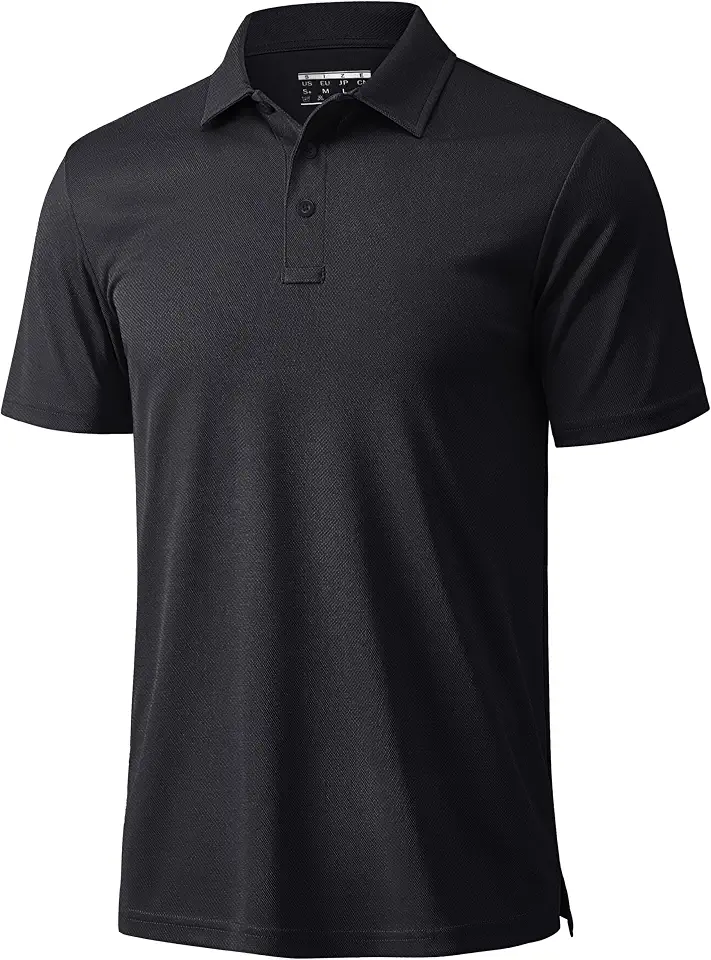 MAGCOMSEN Men's Polo Shirts Short Sleeve Golf Quick Dry Collared Moisture Wicking Athletic Performance Polos