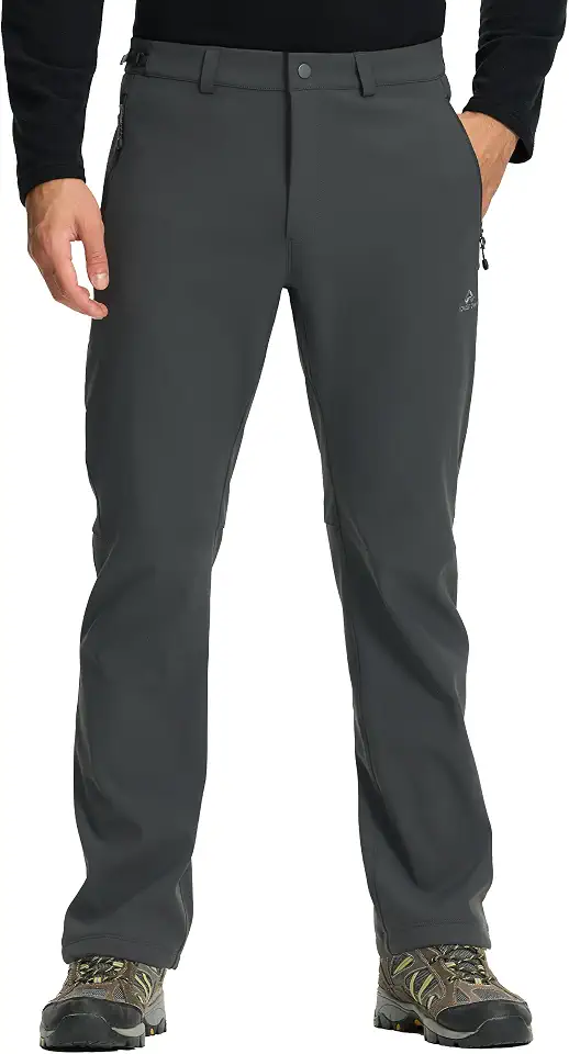 Pioneer Camp Men’s Hiking Pants Nylon Stretch Lightweight Quick Dry Water Resistant Outdoor Pants Fishing Climbing Travel