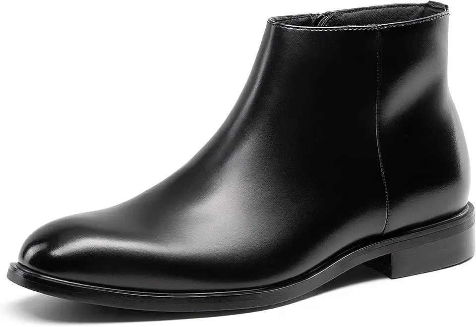 Bruno Marc Men's Chelsea Boots Zip Ankle Dress Boot