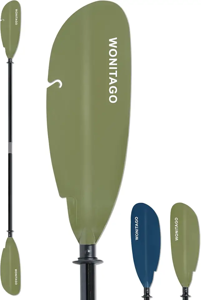 Angler Kayak Paddle, Adjustable Fiberglass Fishing Kayak Oar