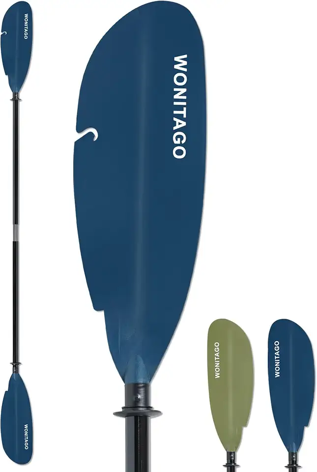 Angler Kayak Paddle, Adjustable Fiberglass Fishing Kayak Oar