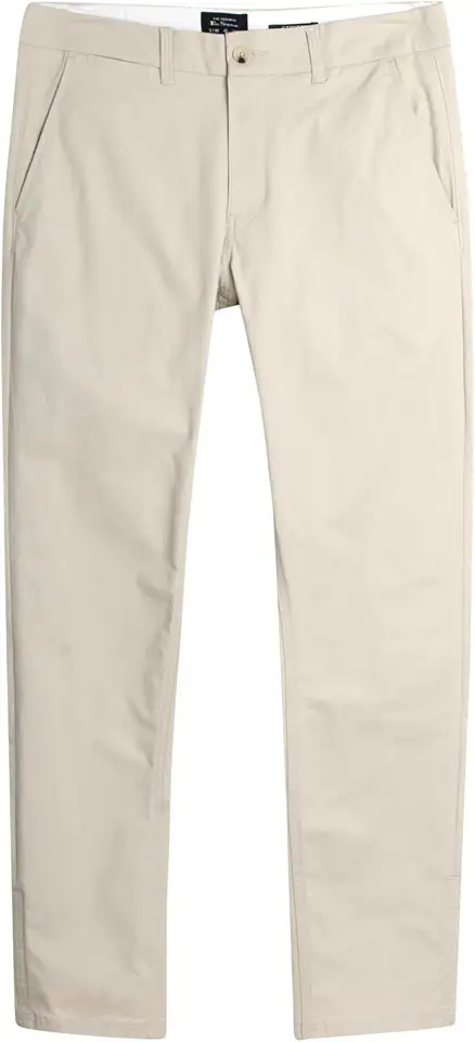 Ben Sherman Men's Casual Cotton Comfort Stretch Slim Fit Tapered Chino Pants