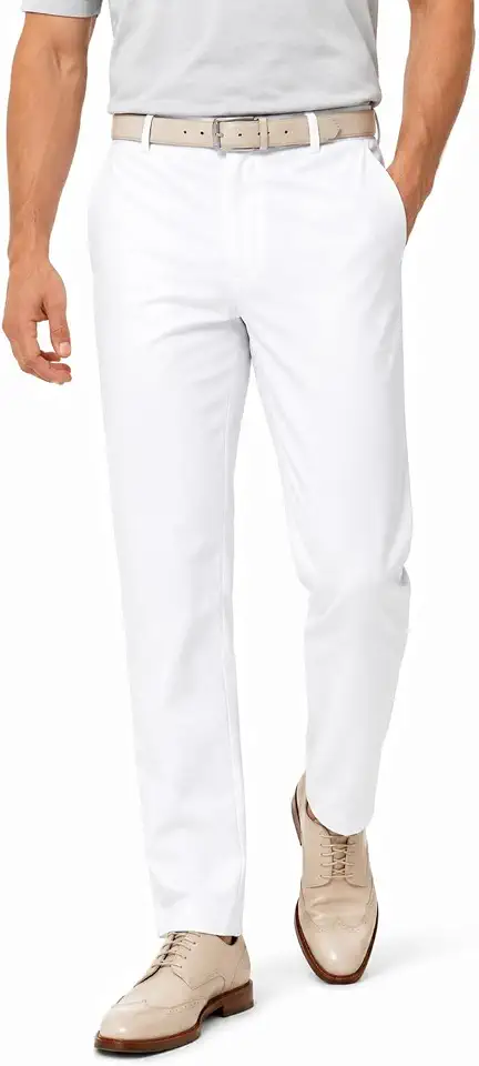 SNOWTEN Mens Dress Pants,Suit Pants, Classic Fit Stretch Work Pants Lightweight Water-Repellent Pant with Pockets