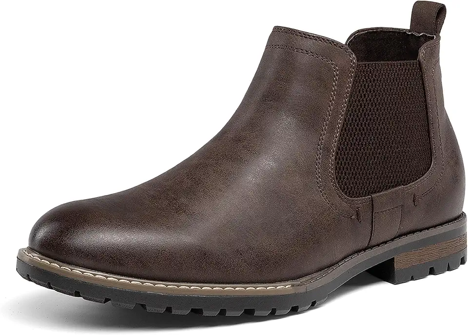 Bruno Marc Men’s Chelsea Boots Casual Slip-On Classic Dress Ankle Boot
