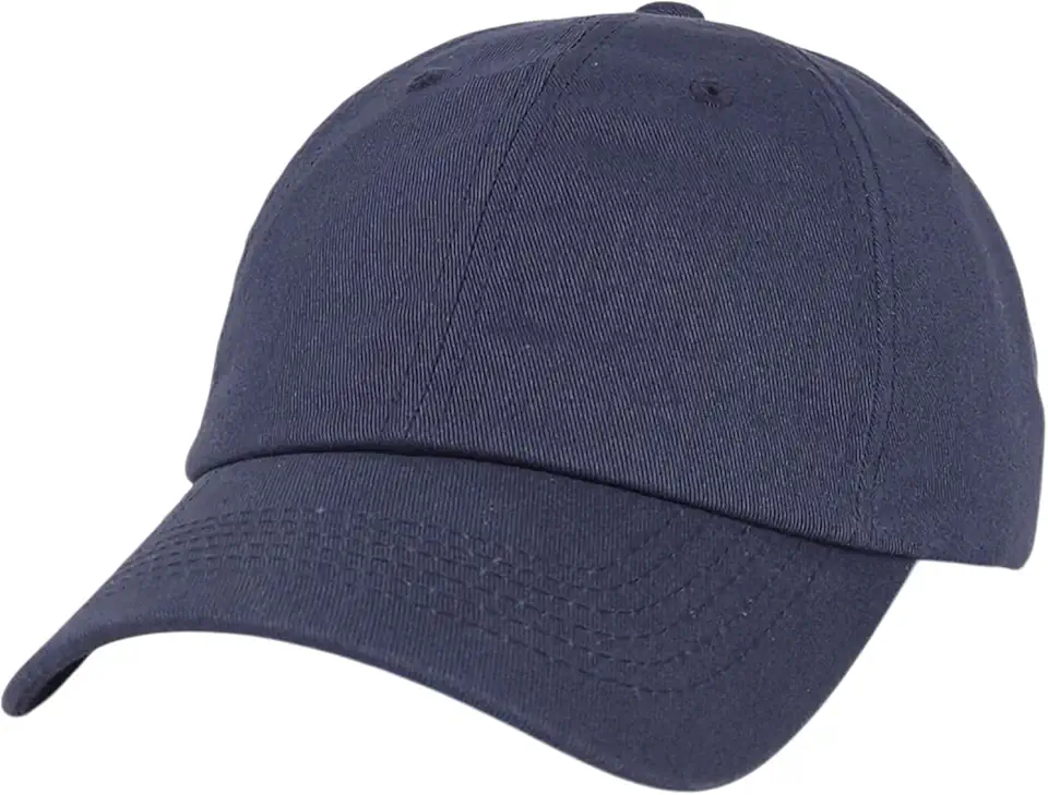 E BY ELIDAN Classic Dad Hat Cotton, Low-Profile Plain Baseball Cap, Adjustable, Breathable and Packable