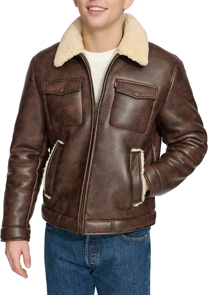 Levi's Men's Faux Shearling Trucker Jacket