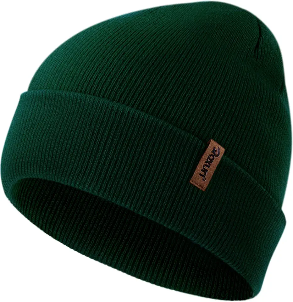 Global Recycled Standard ROXUN Beanie for Men/Women Winter Hat Soft Warm Unisex Skull Stocking Cap