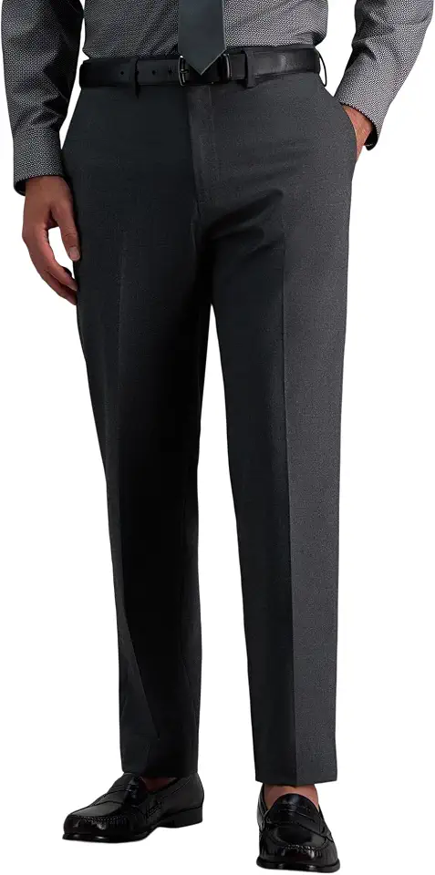 Haggar Men's JMH Straight Fit Dress Pant