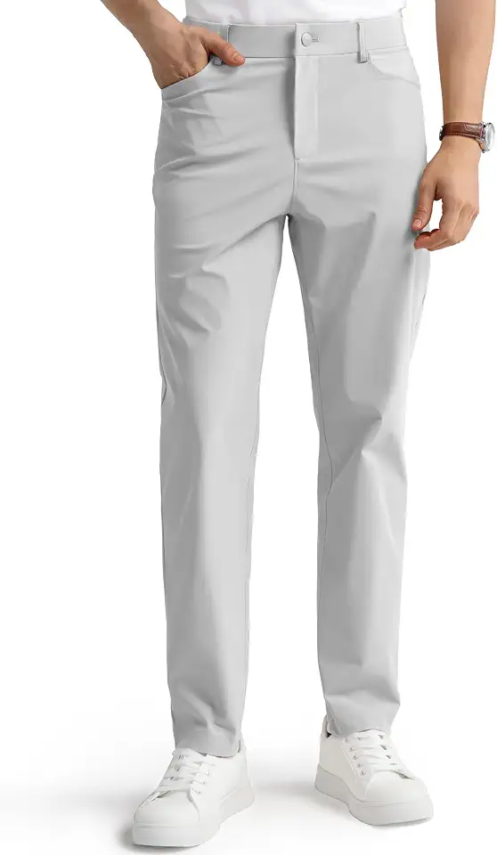 ClimeCo Certified HISDERN Flex 503 Golf Pants Men 5 Pocket Slim Fit Lightweight 30"/32"/34"