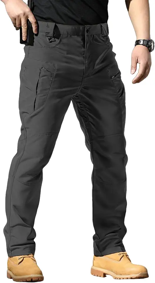 Men's Charcoal Technical Hiking Pants