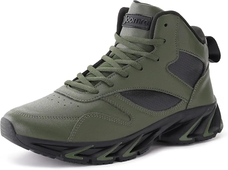 Joomra Men's Stylish Sneakers High Top Athletic-Inspired Shoes