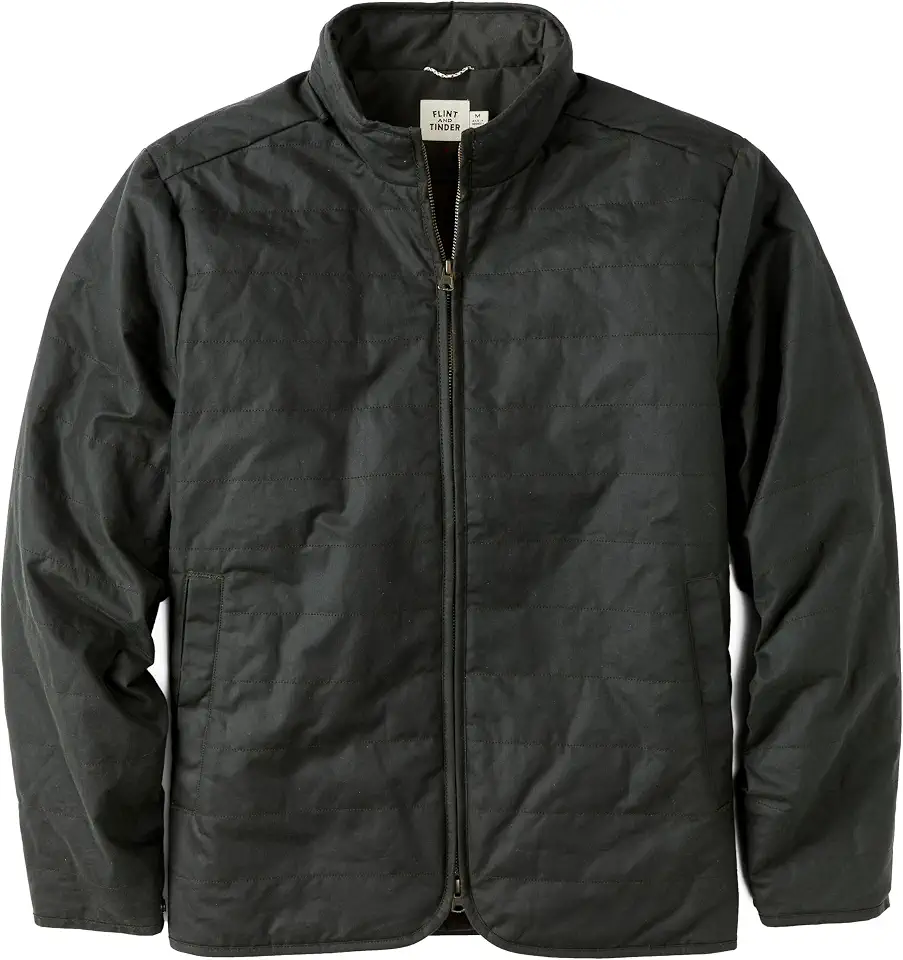 Men's Olive Waxed Canvas Jacket