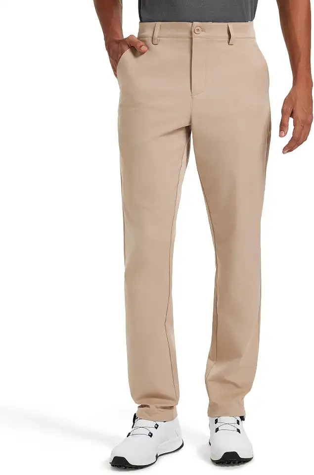 Global Recycled Standard Men's Classic Fit Stretch Golf & Dress Work Pants 30''/32''/34''