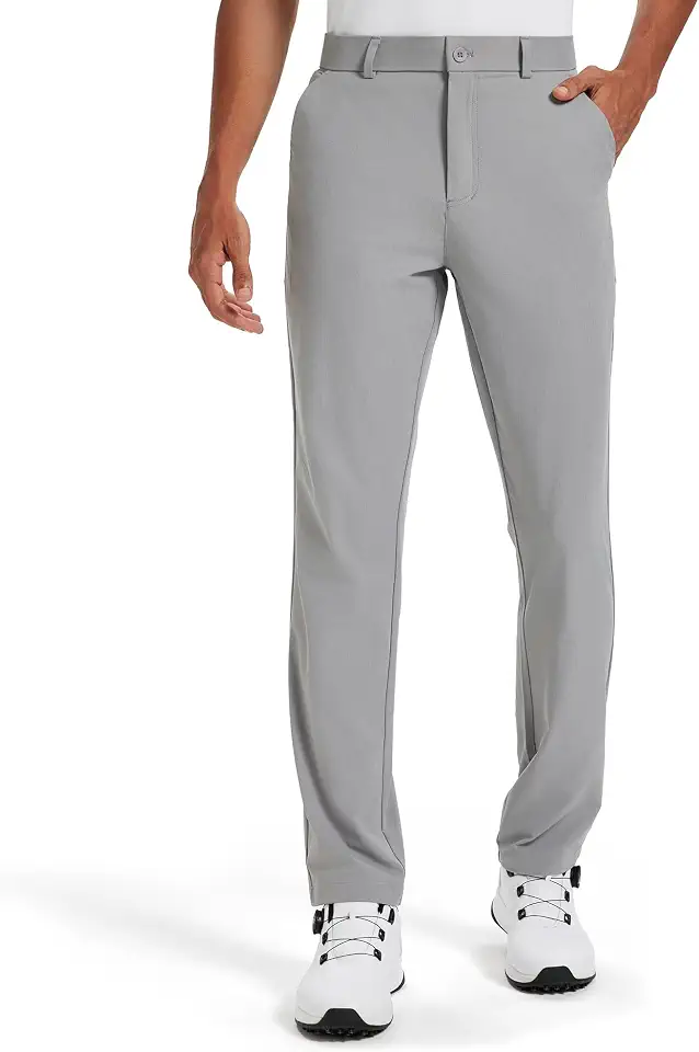 Men's Light Grey Chino Pants
